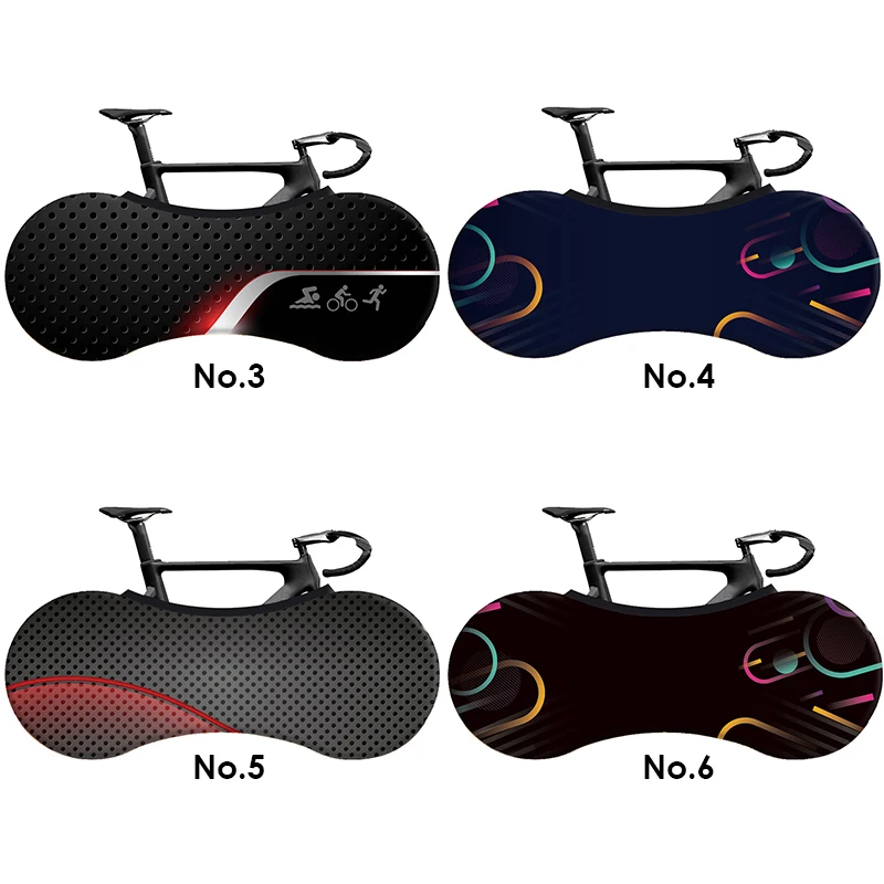 Indoor Portable Elastic Fabric Bicycle Dust Cover