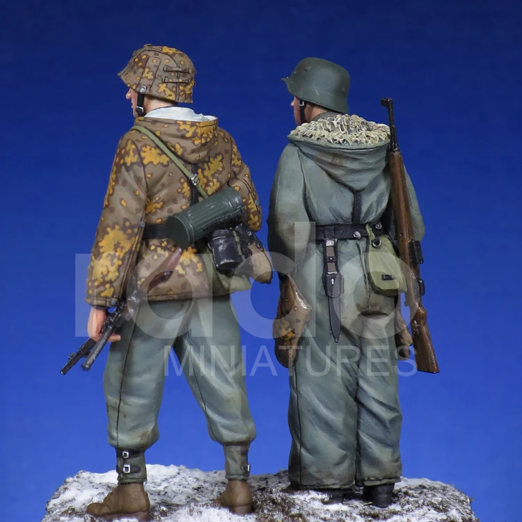 1/35 после битвы/Pz. Grenadiere, 1944-45, полимерная модель солдата GK, военная тематика Второй мировой войны, комплект в разобранном и неокрашенном виде