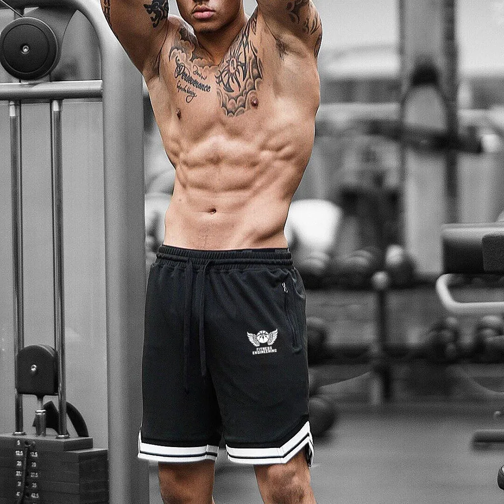 ENJPOWE/брендовые шорты, хлопковые мужские шорты-бермуды для спорта и отдыха, модные пляжные шорты с принтом SY20DK01