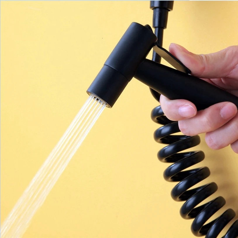 Handheld Toilet bidet sprayer set Kit Stainless Steel Hand Bidet faucet for Bathroom hand sprayer shower head self cleaning
