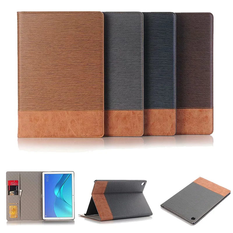 Flip Coque For Huawei MediaPad M5 10.8 CMR-AL09 CMR-W09 Case Card Slot PU Leather Fashion Stand Cover For Huawei M5 10.8 Case