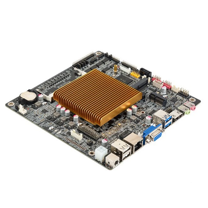 Мини ITX материнская плата J1900 процессор 2 0 GHz DDR3 8GB/1600MHz тонкий мини четырехъядерный