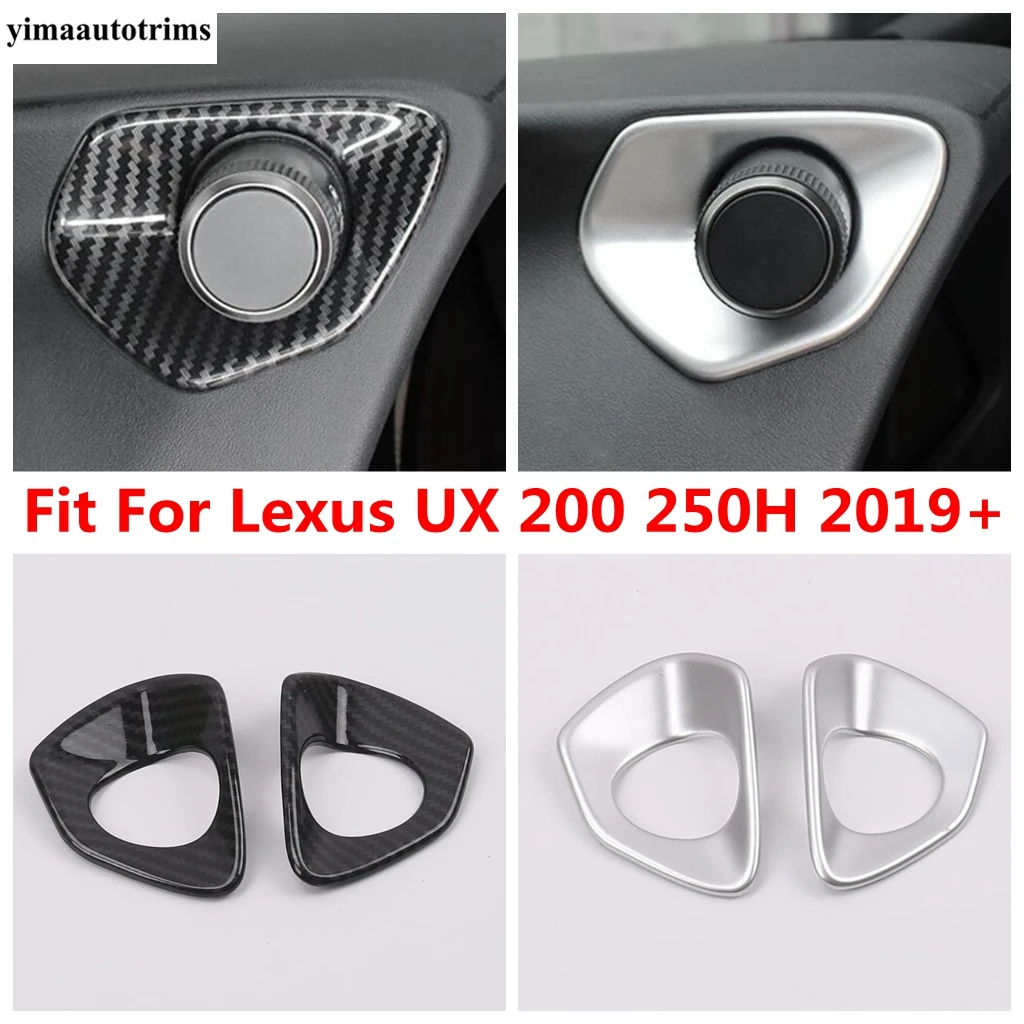 For Lexus Ux 200 250h 2019 2022 Dashboard Center Control Adjustment Knob Sequins Decor Cover