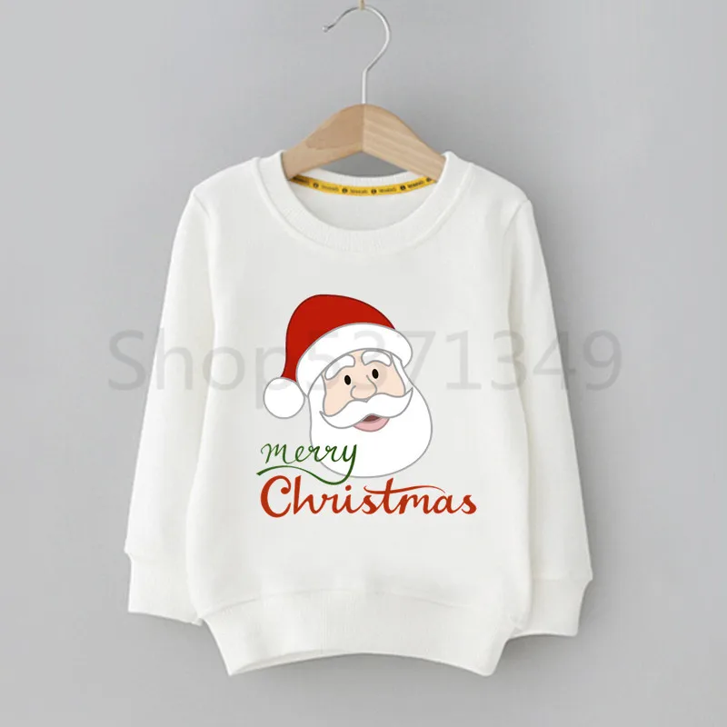Merry Christmas Santa Miyazaki Hayao Kawaii Cartoon Children Hoodie Cute Print Sweatshirts Kid Clothes Baby Cartoon Hoodies - Цвет: R