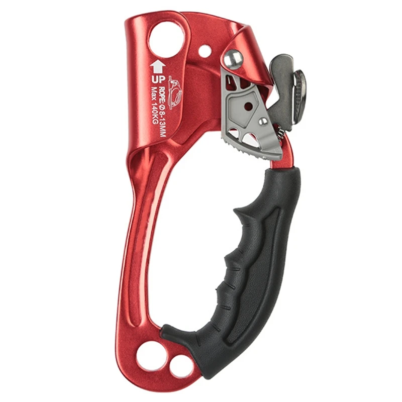 

Right Rock Climbing Hand Ascender Riser for Rope Hand Grasp Ascender Rescue Caving Mountaineering Tree