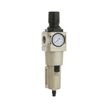 XMC HNAW5000-10 Aluminum Die-casting frl pneumatic parts adjustable instrument norgen air filter regulator