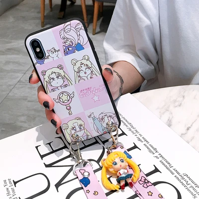 As shown in Коврики 30 pro Чехол с милой 3D Сейлор Мун чехол для телефона для huawei Коврики 20 20X5G 20pro P30 P20 pro Nova5/4/3 Honor 20 8X с мультяшками для задней панели Чехол - Цвет: As shown in