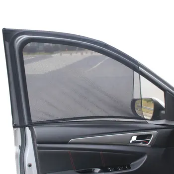 

1 Pair Car Side Window Sunshade Double Layer Car Curtain Sun Shade Universal Car Sun UV Protection Car Styling