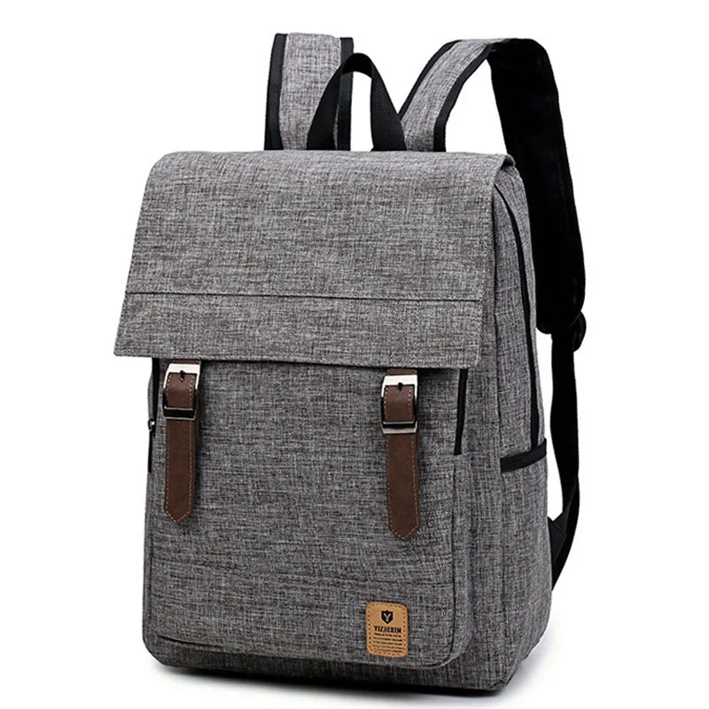 

15 Inch Laptop Backpack Women Vintage Oxford Men Backpack School Bag Travel Bag Female Anti-theft Backpacks for Teenage Girls