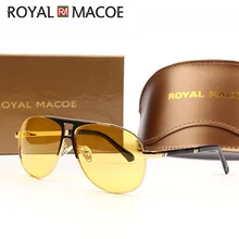 ROYAL MACOE, Классические спортивные солнцезащитные очки для мужчин, женщин, мужчин, вождения, для гольфа, пилота, солнцезащитные очки, Uv400, Gafas De Sol