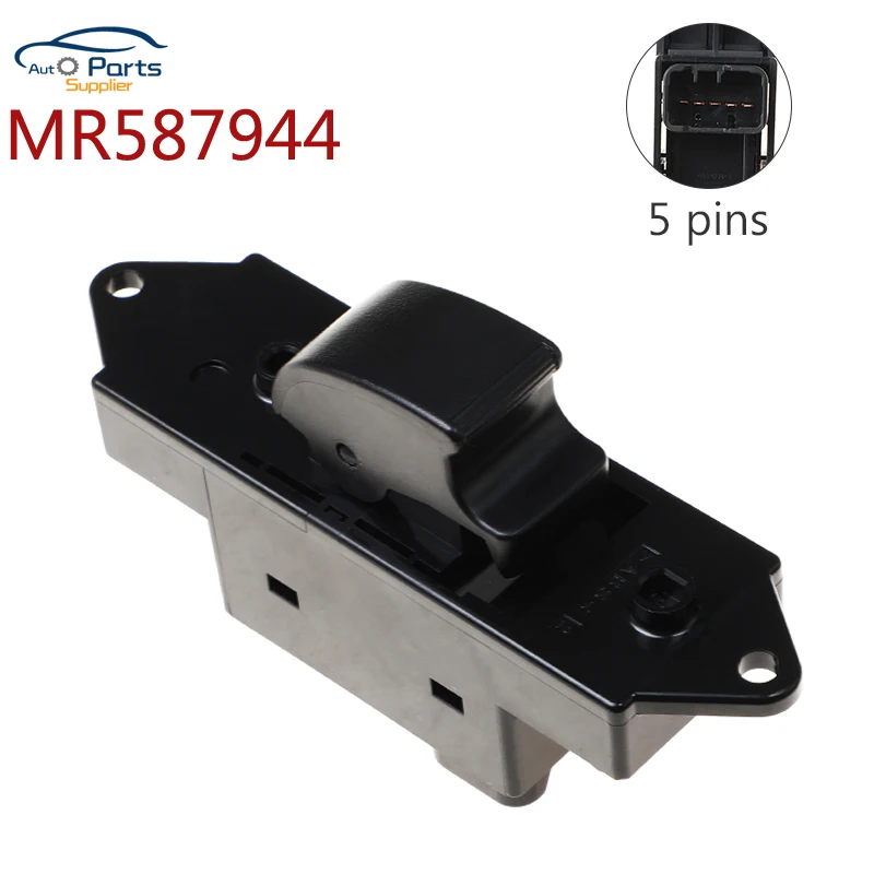 New Electric Window Switchwindow Glass Lift Switch MR587944 For Mitsubishi V73 Outlander Lancer Single Control | Автомобили и
