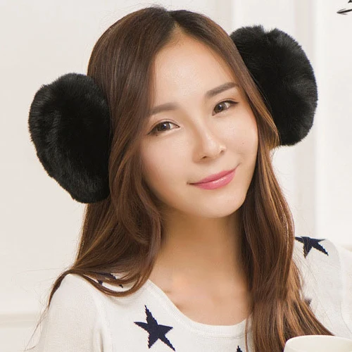 Cache-oreilles D'hiver En Fausse Fourrure, Chauds Et Pliables, Pour