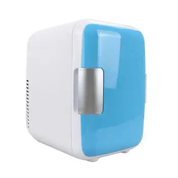 

4L Car Refrigerator Mini Refrigerator For Car Silence Hot And Cold Use Multiple Storage Compartments 1 Pcs
