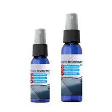 Agent de rechapage de pièces en plastique de voiture 30ml/100ml, Agent de tableau de bord, Spray de nettoyage de rechapage de pièces en plastique intérieur d'automobile