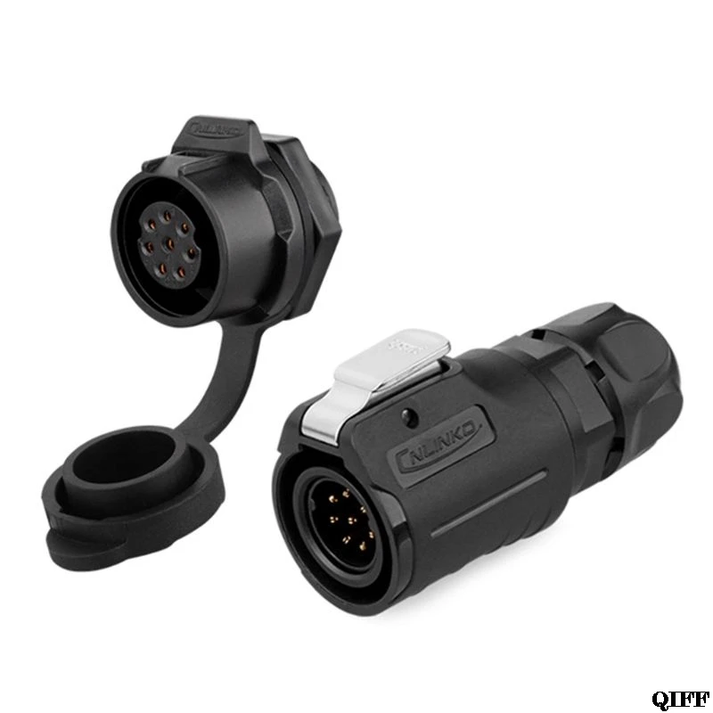 Прямая поставка и Мощность промышленный круговой разъем открытый IP67 Водонепроницаемый для солнечной энергии и передачи сигнала Aug. 14