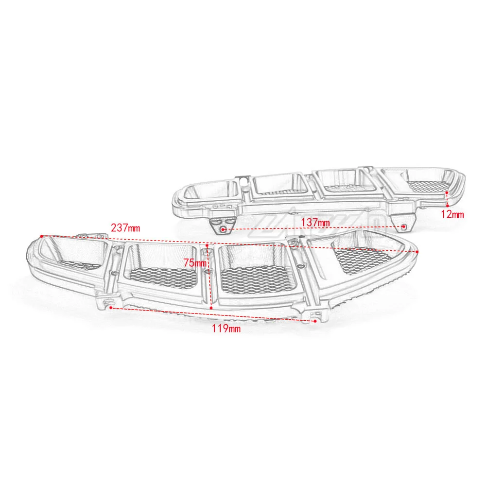 GTS 250 300 Radiator guard (18)