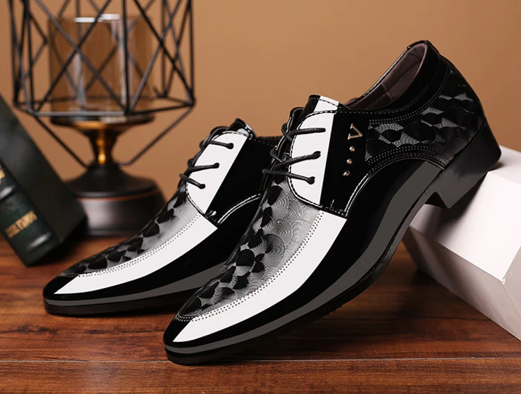 Plus Size Men Breathable Leather Formal Shoes(Extra Buy 2 Get 5% OFF ...