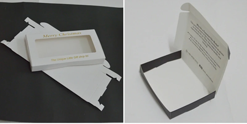 Gold Paper Gift Boxes with PVC Window, 5pcs/10pcs Multi-Size Cardboard Favor Packaging ... - SKU PGBW0939 - UGI Packaging