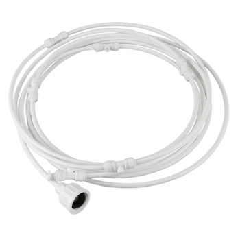 

6M PE Pipe Outdoor Misting Cooling System Kit for Greenhouse Garden Patio Watering Irrigation Mister Line System (Creamy-White)