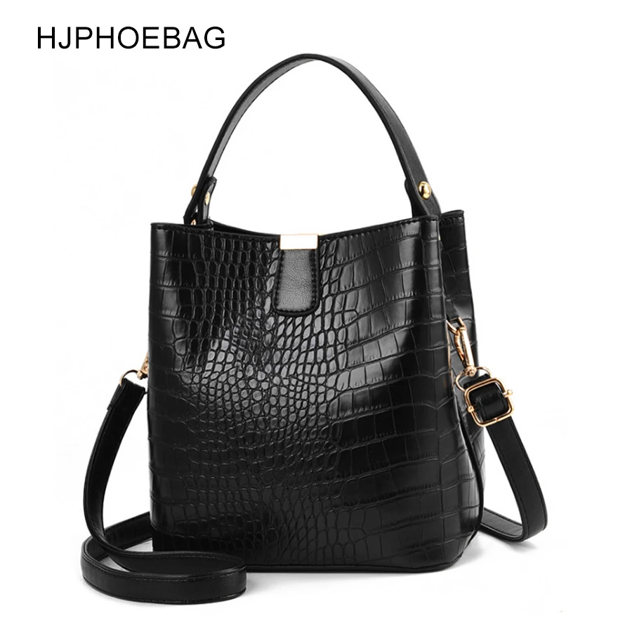 HJPHOEBAG модная крокодиловая сумка через плечо для женщин на дизайнерские женские