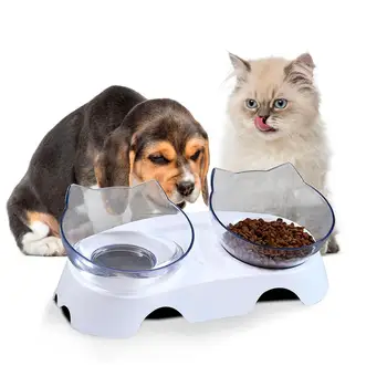 

Portable Pet Dog Slow Food Bowl Protection Stomach Healthy Single Bowl Automatic Feeder Cat Dogs Protect Spine cat Stomach Bowl