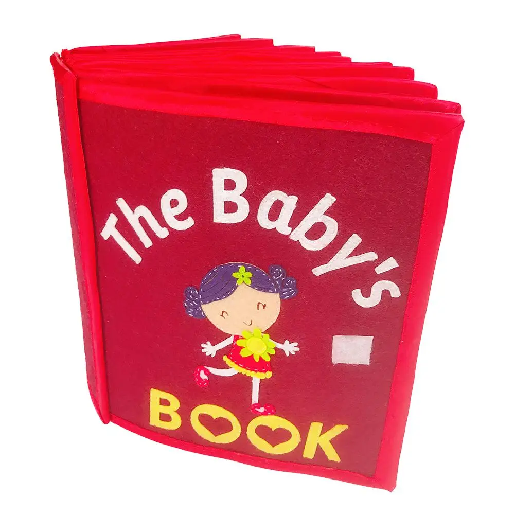 Kid's Cloth Book Non-Woven Picture Manual Three-Dimensional For Early Education Cognitive Development | Игрушки и хобби