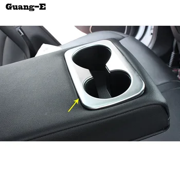 

Car styling cover trim ABS chrome rear back Center Console Cup Holder gear box frame 1pcs for Kia Sportage KX5 2016 2017 2018