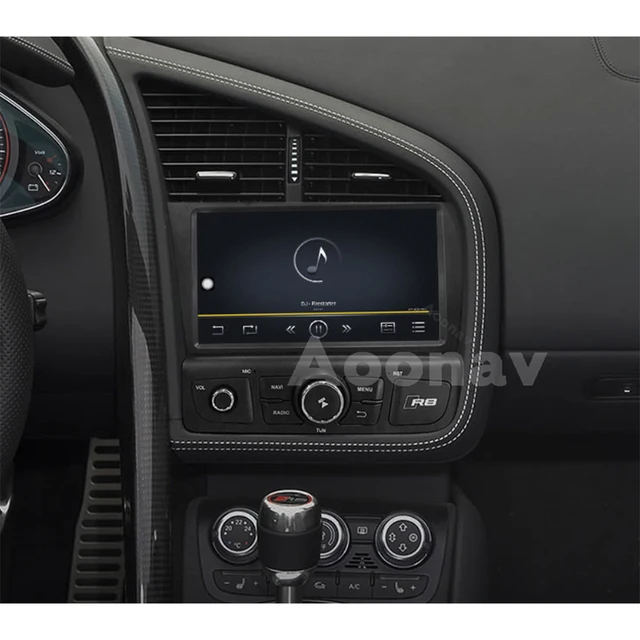 2 din Android car GPS radio multimedia player For Audi R8 2007-2021 car ...