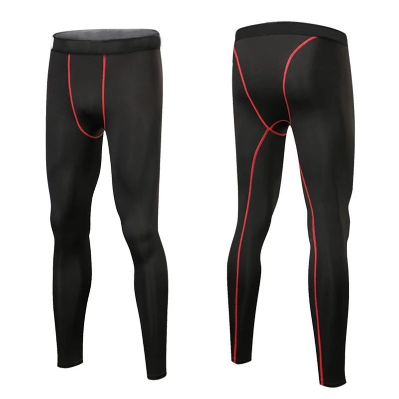 Running Tights Men Compression Tights Pants Workout Leggings Running Sports Skinny Gym Male Trousers Fitness Pants