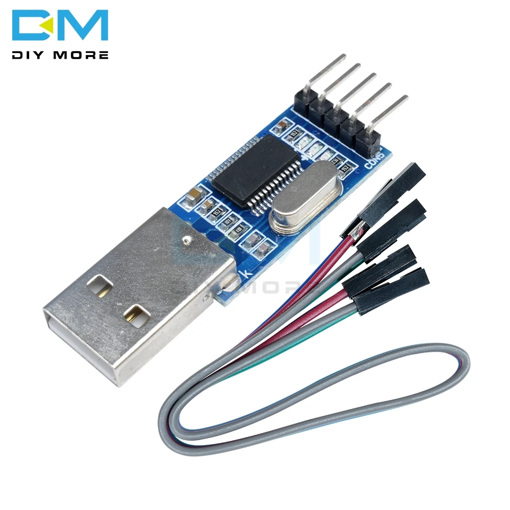 Модуль адаптера преобразователя PL2303 для Arduino USB в RS232 TTL плата загрузки PL2303HXA