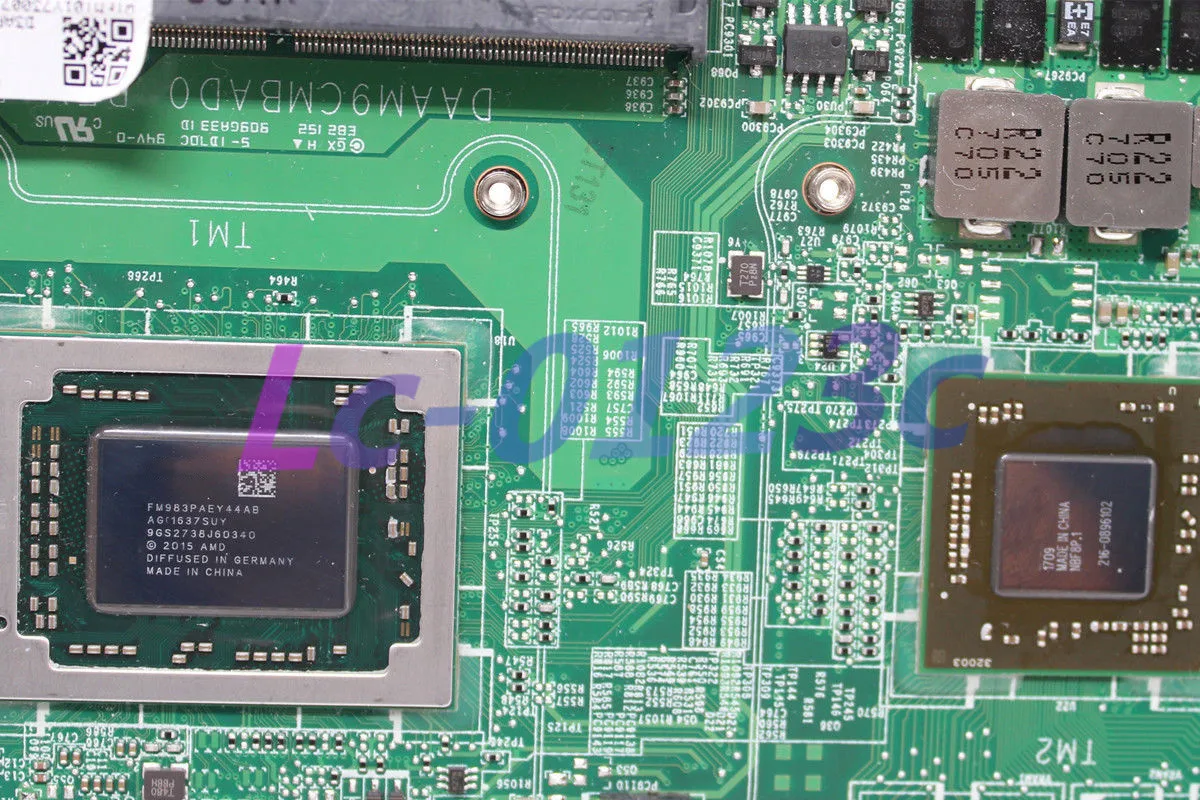 Fulcol для DELL Latitude AM9C 02TG9M Материнская плата ноутбука DAAM9MBAD0 WVX00 0WVX00 CN-WVX00 DDR4