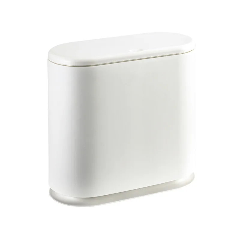 

11L Plastic Trash Can Bathroom Waste Bin Toilet Dustbin Trash Basket Garbage Bucket Garbage Bag Holder Storage Container