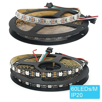 

5 MWS2812B SMD 5050 RGB LED Bar Strip 300 Leds Individually LED Strip