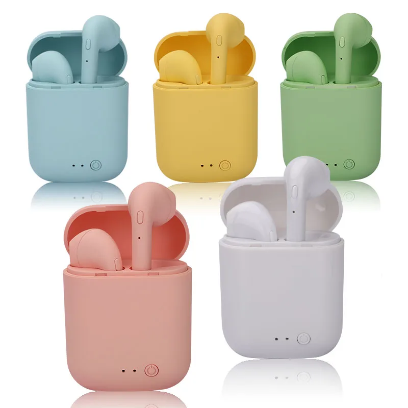 Беспроводные наушники Mini-2 TWS Bluetooth 5 0 матовые наушники-вкладыши Macaron с микрофоном