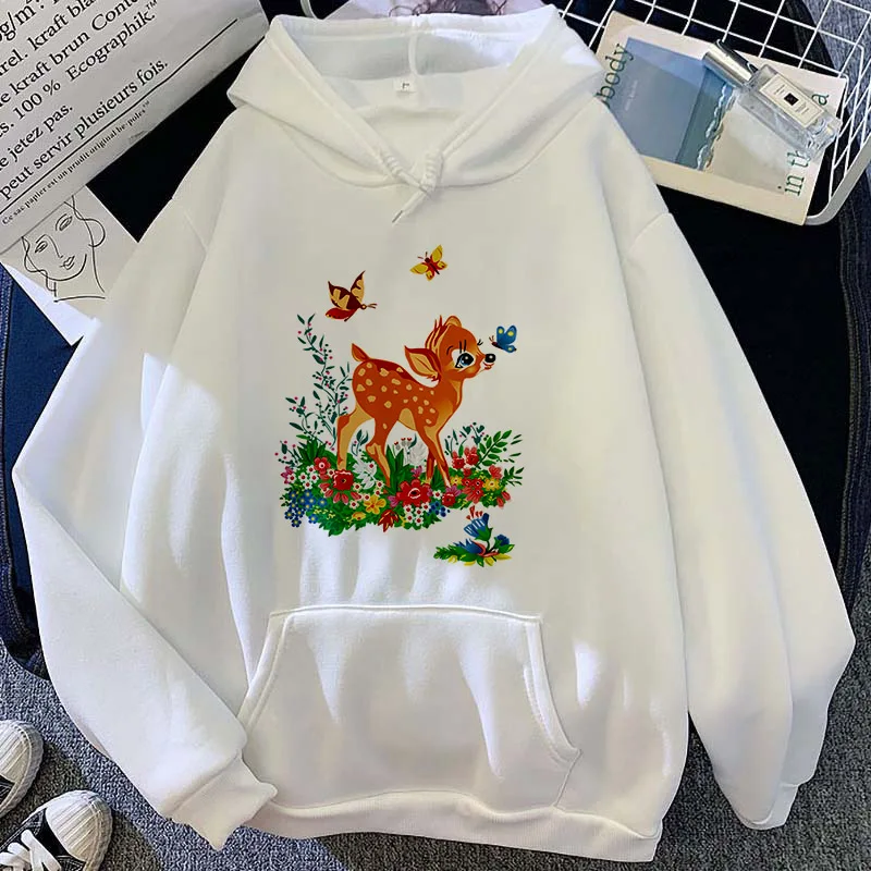 

Однотонные толстовки с круглым вырезом, хипстерская толстовка, толстовка с капюшоном Kawaii Sika, с принтом в виде оленя, в стиле Харадзюку, зимняя Осенняя Толстовка С Карманами