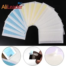 Alileader, 12 шт./лист, высокое качество, супер лента для наращивания волос, клейкая двухсторонняя водонепроницаемая лента для наращивания волос/кружева/парика