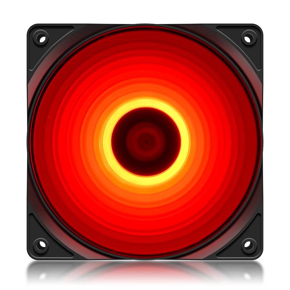 DEEPCOOL RF120 одноцветный светодиодный RGB вентилятор 120 мм чехол для компьютера