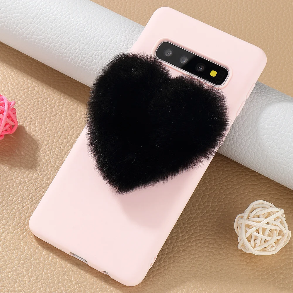 LLZ.COQUE Bling Сердце Силиконовый чехол-накладка из мягкого ТПУ противоударный бампер чехол для samsung A3 A5 A6 A7 A8 J3 J4 J5 J6 плюс в мягкой обложке - Цвет: black heart