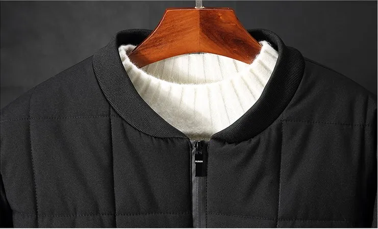 Зимняя мужская куртка Casacos Chaquetas Hombre, парка с воротником, пальто большого размера, мужская бейсбольная форма, свободная куртка, Повседневная Теплая мужская куртка
