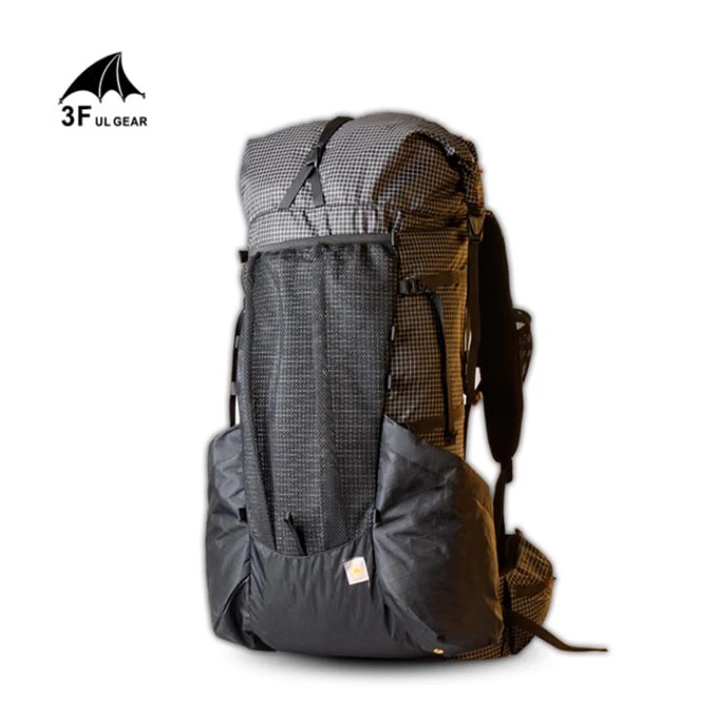 Легкий Прочный Рюкзак 3F UL GEAR YUE с рамой 45 + 10 л для активного отдыха походов