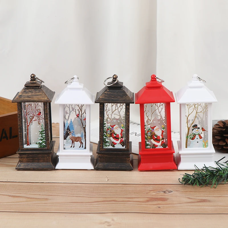 Горячие рождественские украшения для дома светодиодный 1 шт. Рождественская свеча с светодиодный светильник для чая свечи для Рождественского украшения