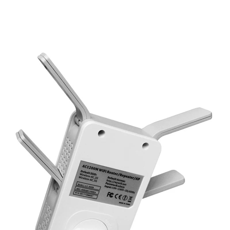 2,4G/5G Wifi повторитель сигнала двухдиапазонный Ap 1200 Мбит/с беспроводной Ac расширитель маршрутизатор усилитель Wps с 4 антеннами с высоким коэффициентом усиления