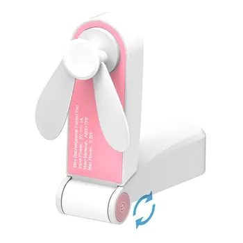 

Folding fan Mini USB Fan Portable Handheld Ventiladors Rechargeable Handy Air Cooling Fan For Outdoor Home