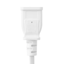 2500 Вт штепсельная вилка стандарта США 2-зубец мужского и женского пола AC Питание мм, удлиняющий кабель, для ПК Вентилятор AXYF