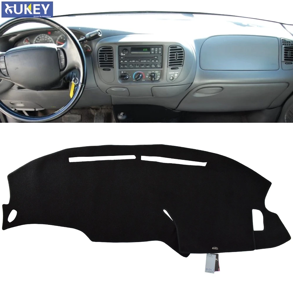XUKEY Car Dashboard Cover Dash Cover Dash Mat Dashmat For Ford F-150 F150 15-18 