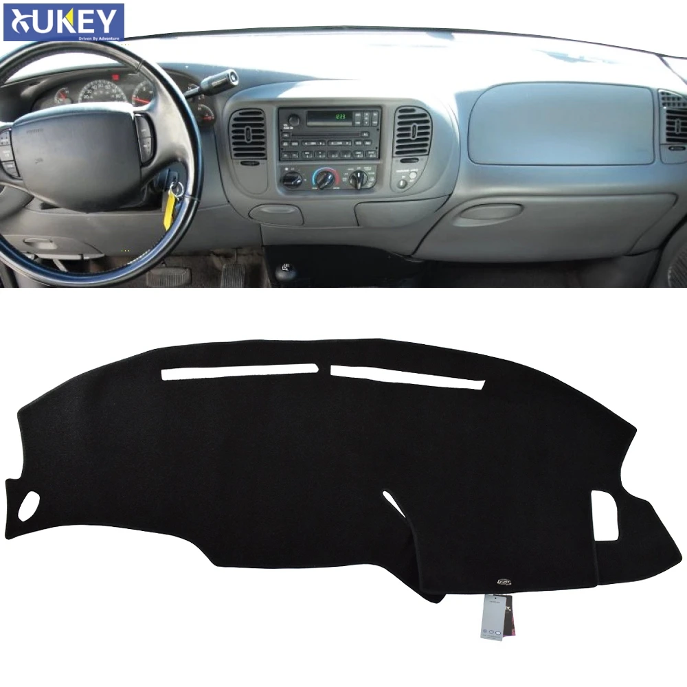 Xukey коврик для приборной панели крышка Ford F150 фотография 1997 1998 1999 2000 2001 2002 |