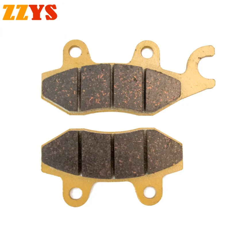 Front Left Brake Pads For KAWASAKI KRT800 KRT800B Tery 4 LE Camo KRT