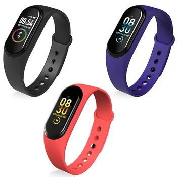 

M4 Smart Band Wristband Heart rate/Blood/Pressure/Heart Rate Monitor/Pedometer Smart Bracelet Sport Wristband for iOS Android