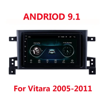 

7" 2 Din Android 9.1 Car Radio GPS Navigation For SUZUKI GRAND VITARA 2005-2011 2Din Car Multimedia Player WiFi FM Auto Stereo