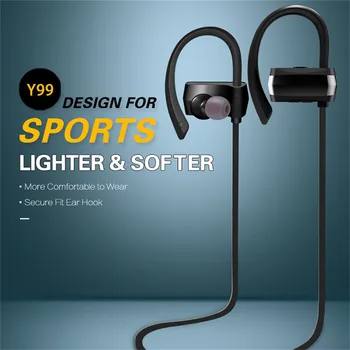 

Wireless Bluetooth Earphone 3D Stereo Earbud Anti-Sweat Noise Reduction Headset